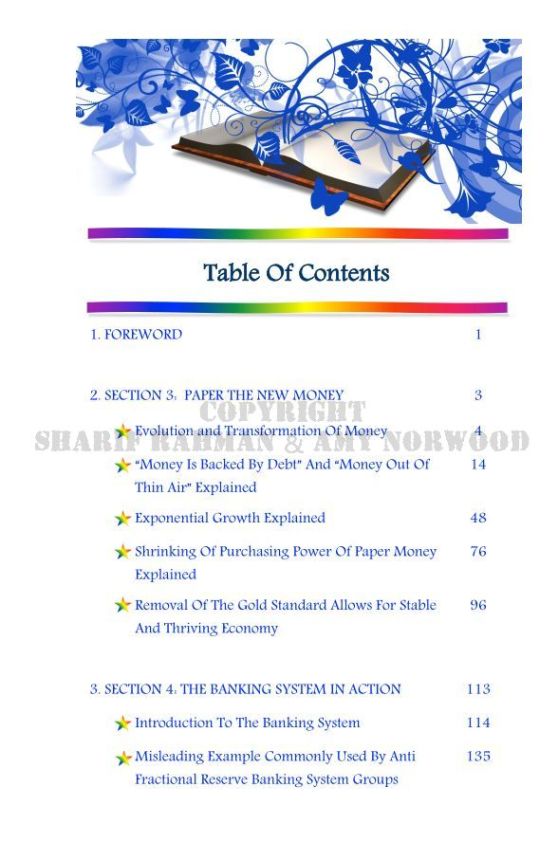 Table of Contents 01